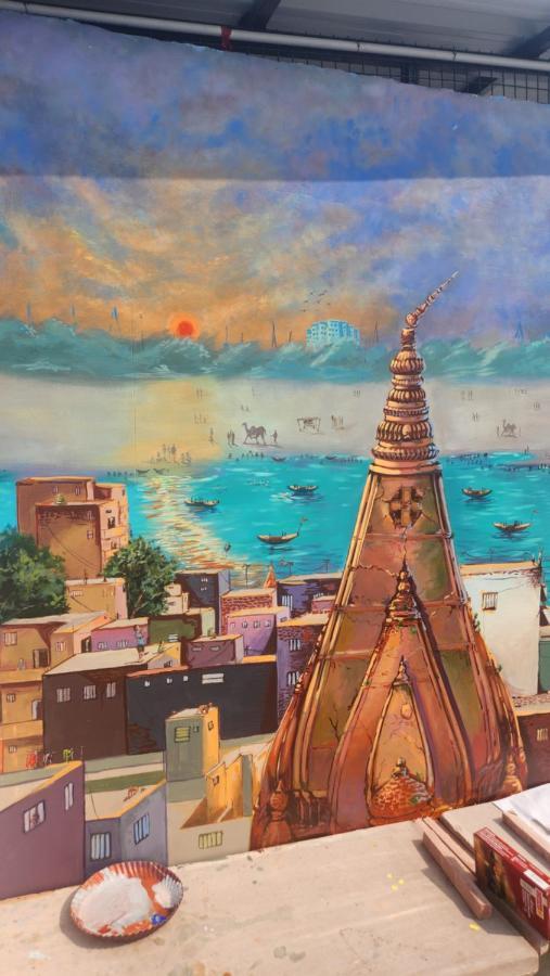 Banaras Gully House 500 Ft From The Ghats Varanasi Exteriör bild